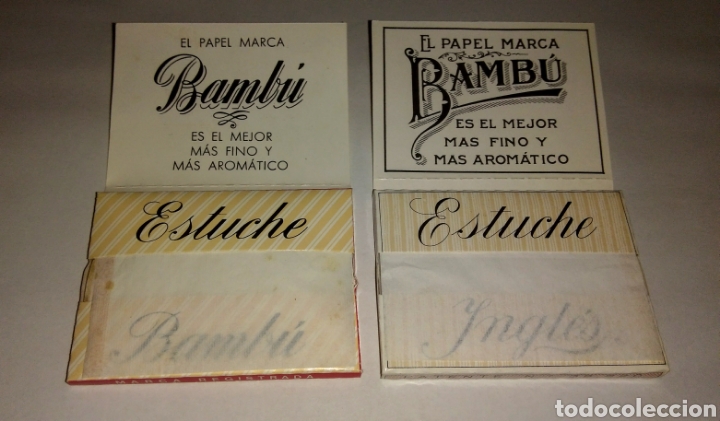 Papel de fumar: Dos Libritos diferentes papel de fumar BIG BAMB&Uacute; - Foto 2