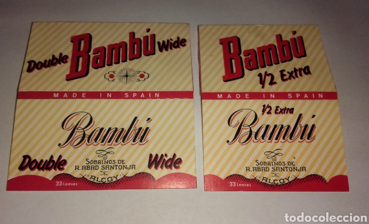 Papel de fumar: Dos Libritos diferentes papel de fumar BAMB&Uacute; - Foto 2