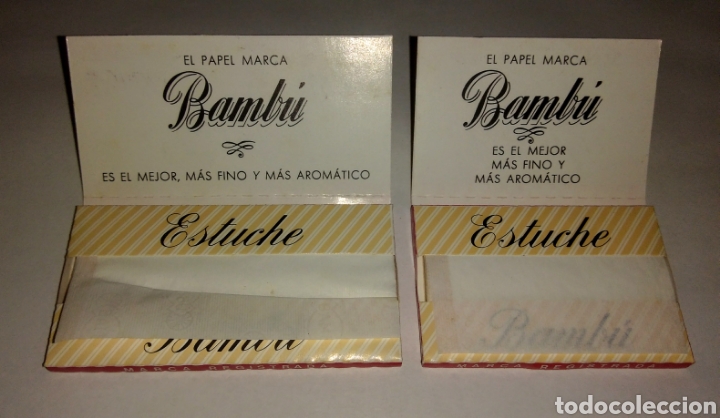 Papel de fumar: Dos Libritos diferentes papel de fumar BAMB&Uacute; - Foto 3