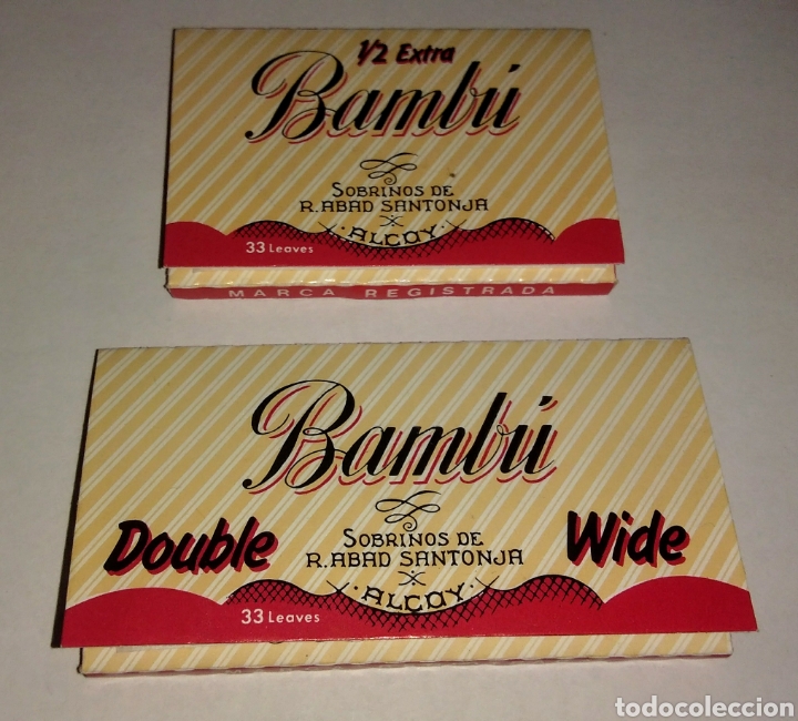 Papel de fumar: Dos Libritos diferentes papel de fumar BAMB&Uacute; - Foto 1