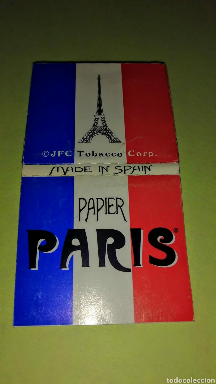 Papel de fumar: Antiguo papel de fumar PARIS - Foto 3