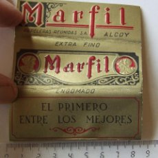 Papel de fumar: PAPEL DE FUMAR MARFIL DORADO PLEGADO MADE IN SPAIN PAPELERAS REUNIDAS ALCOY