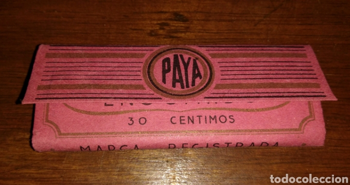 Papel de fumar: Papel de fumar PAYA 30 C&eacute;ntimos - Foto 1
