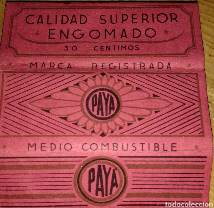 Papel de fumar: Papel de fumar PAYA 30 C&eacute;ntimos - Foto 3
