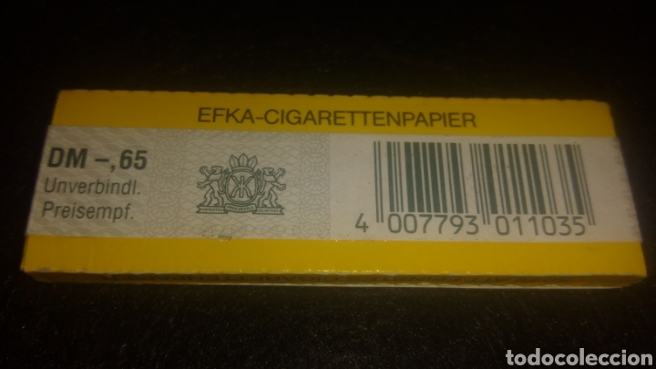 Papel de fumar: Papel de fumar EFKA - Foto 2