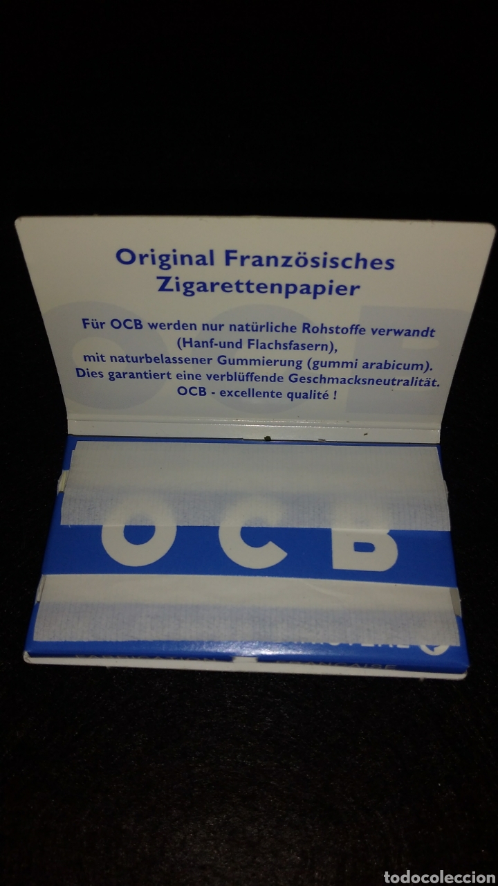 Papel de fumar: Papel de fumar OCB - Foto 1