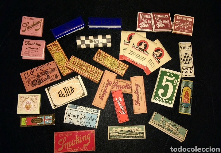 Papel de fumar: Colecci&oacute;n 29 libritos de papel de fumar - Foto 1
