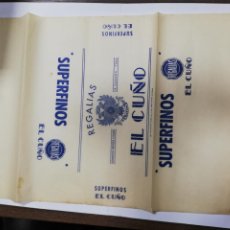Papel de fumar: HOJA PARA CARTON DE TABACO. REGALIAS EL CUÑO. LA HABANA. CUBA.. Lote 210825360