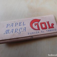 Papel de fumar: PAPEL DE FUMAR GOL. C. GISBERT TEROL. ALCOY