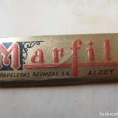 Papel de fumar: PAPEL DE FUMAR MARFIL. PAPELERAS REUNIDAS S.A. ALCOY