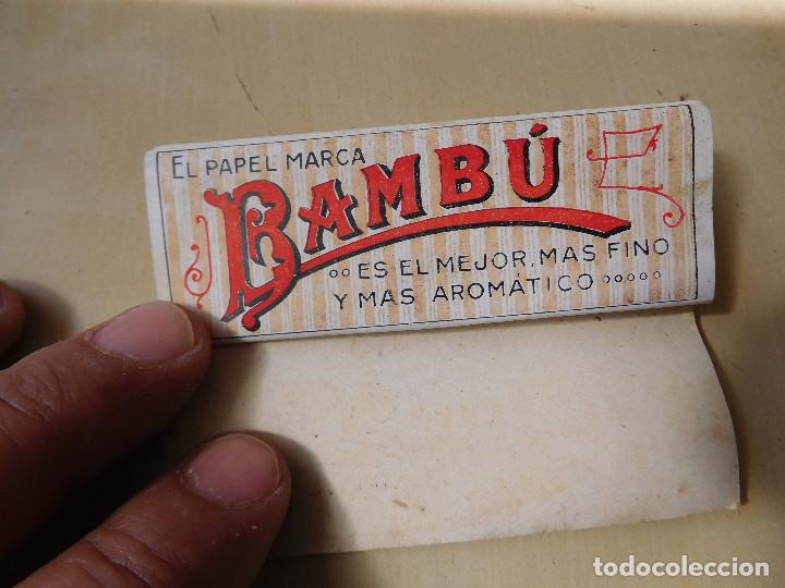 librillo papel fumar bambú - alcoy - Compra venta en todocoleccion