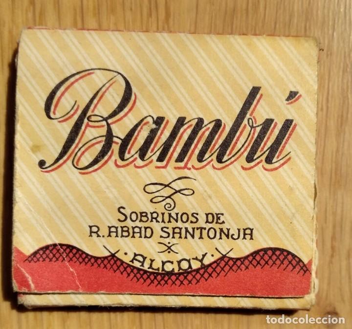 Papel de fumar: PAPEL DE FUMAR BAMBU - ALCOY - Foto 1