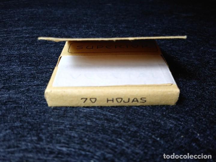 Papel de fumar: 25 c&eacute;ntimos RIUS CARLETS 70 hojas - Foto 2