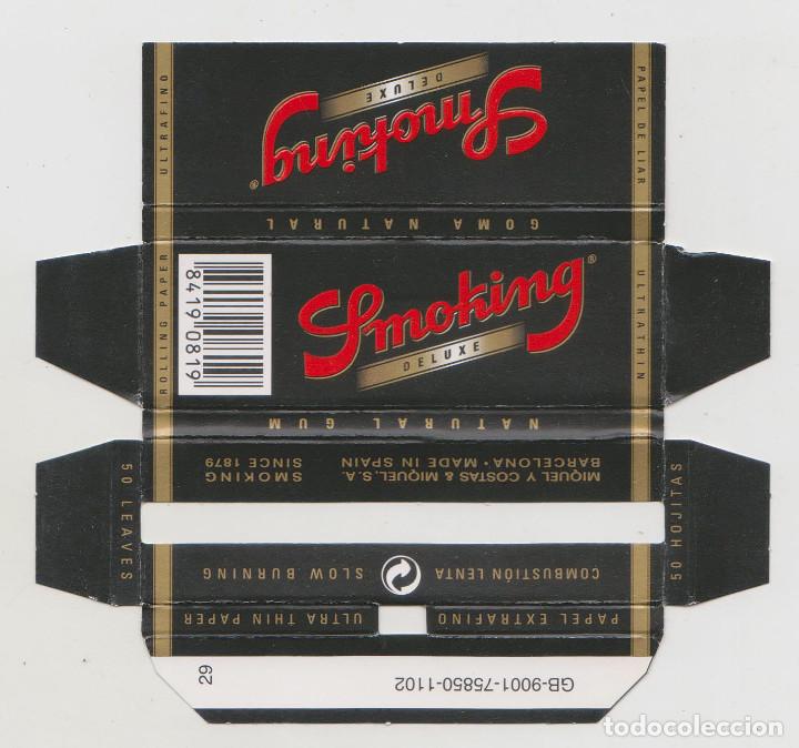 Papel de fumar: SMOKING - DE LUXE - PERFECTO ESTADO - Foto 1