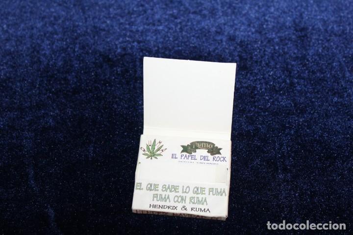 Papel de fumar: ANTIGUO LIBRITO PAPEL DE FUMAR - JIMI HENDRIX - Foto 2