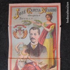 Papel de fumar: LIBRITO PAPEL DE FUMAR -JOSE GARCIA NEVADO-SEVILLA-CON EL PAPEL-VER FOTOS-(91.319). Lote 326641073