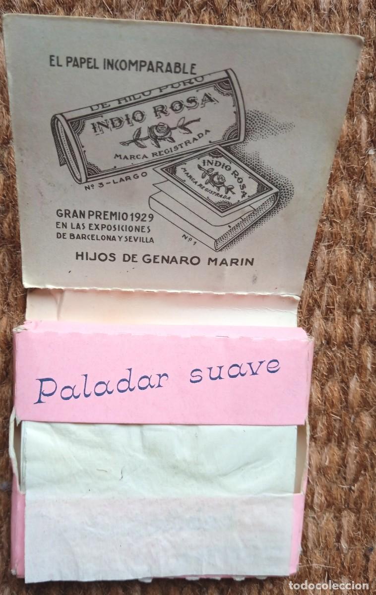 Papel de fumar: PAPEL DE FUMAR INDIO ROSA - Foto 2