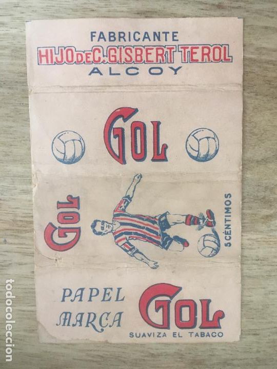 Papel de fumar: envoltorio papel de fumar gol - Foto 1