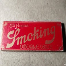 Papel de fumar: PAPEL DE FUMAR SMOKING DOUBLE WIDE. Lote 401332119