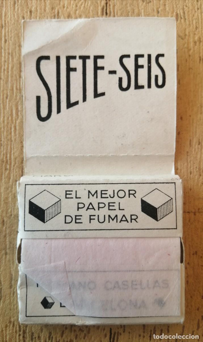Papel de fumar: Librito papel de fumar Siete Seis - Foto 2