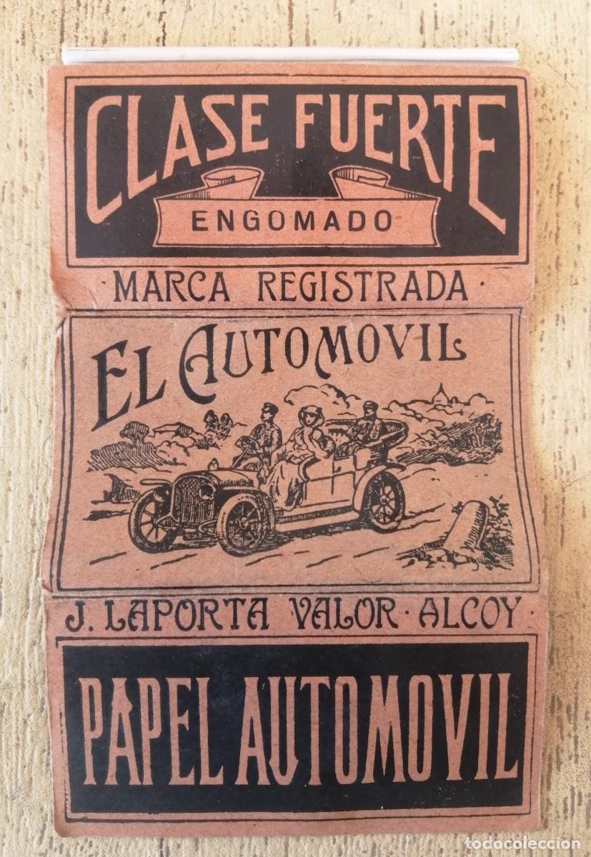 Papel de fumar: Librito papel de fumar El Autom&oacute;vil - Foto 5