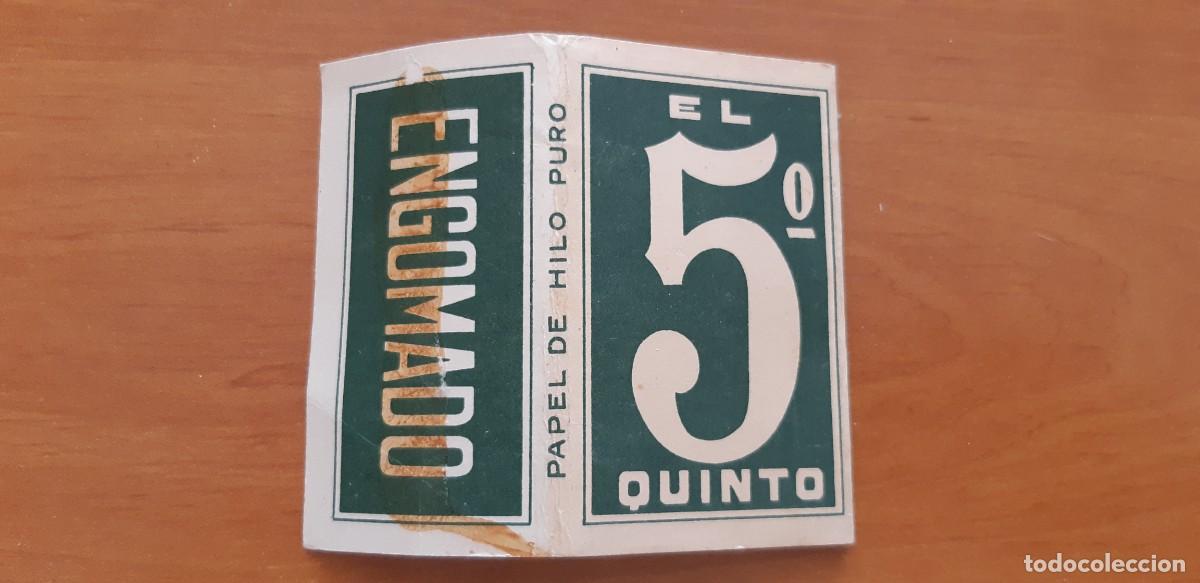 Papel de fumar: LIBRILLO PAPEL DE FUMAR EL QUINTO. - Foto 1