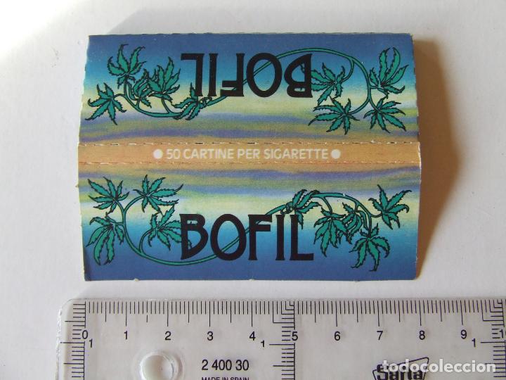 Papel de fumar: PAPEL DE FUMAR BOFIL RECTANGULAR ITALIA MODELO 1 - Foto 1