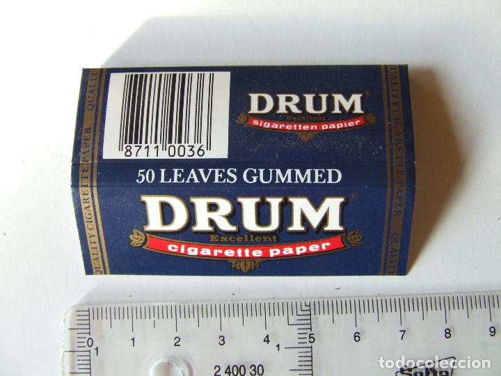 Papel de fumar: PAPEL DE FUMAR DRUM CON CODIGO DE BARRAS - Foto 1