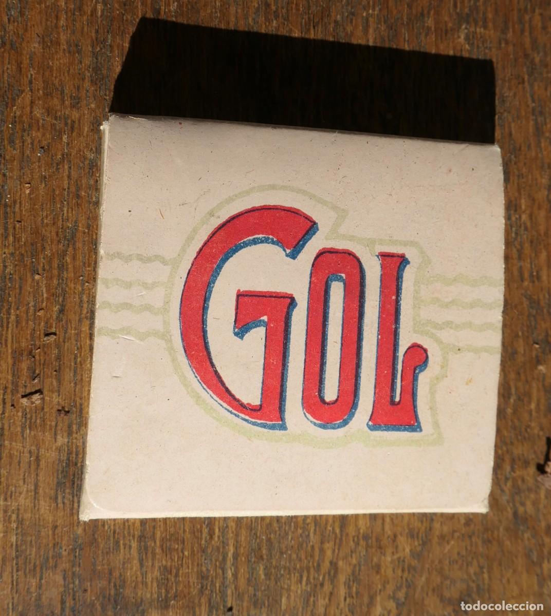 Papel de fumar: ANTIGUO PAPEL DE FUMAR - GOL - Foto 1