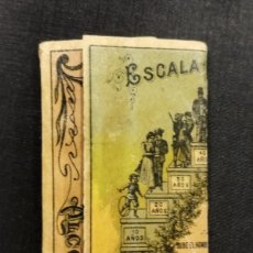 Papel de fumar: PAPEL DE FUMAR ESCALA DE LA VIDA COMPLETO CON PAPEL ✔️PASCUAL IVORRA -ALCOY 1900,S✔️PEDIDO MINIMO 5€