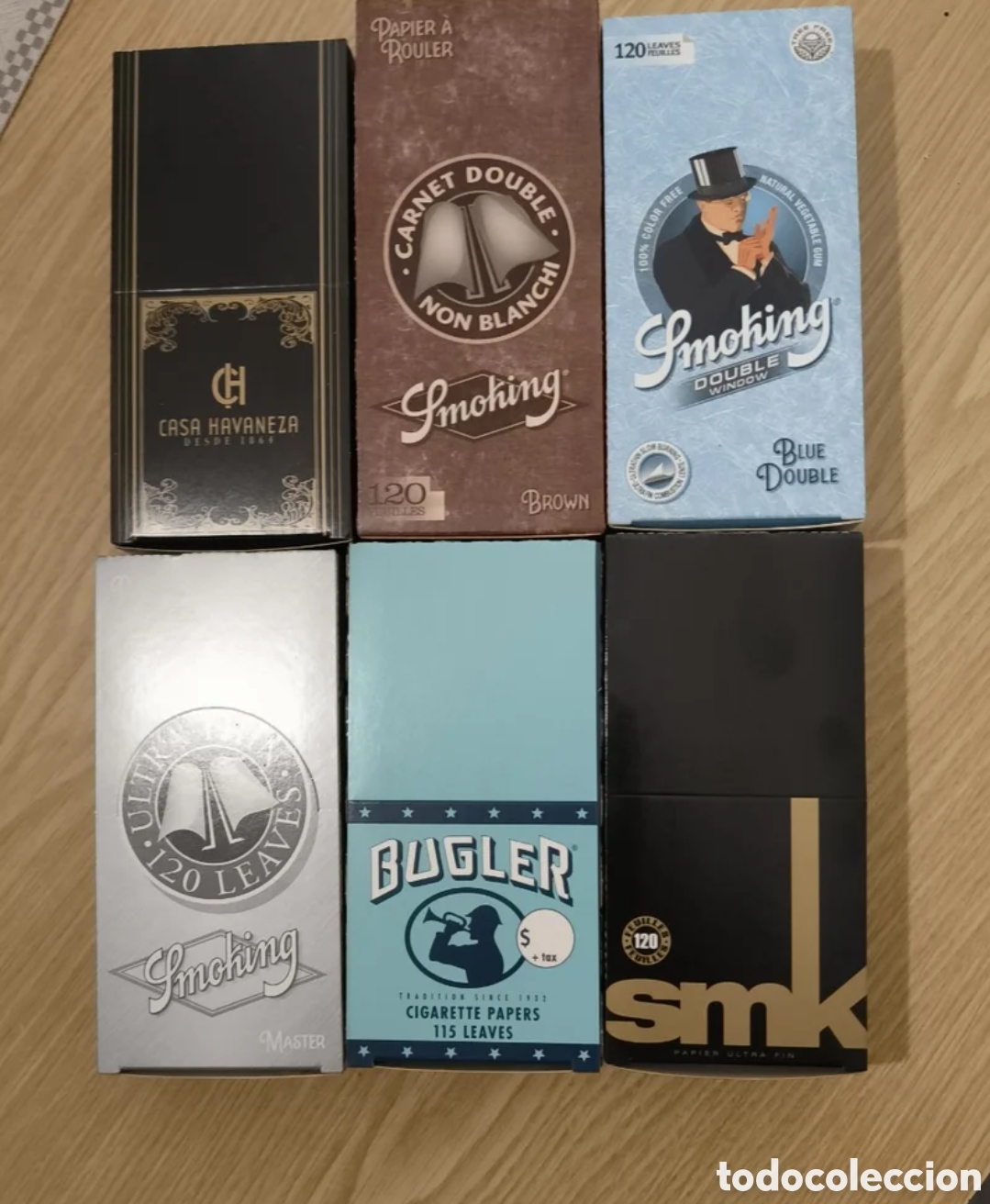 Papel de fumar: cajas de papel smoking - Foto 1
