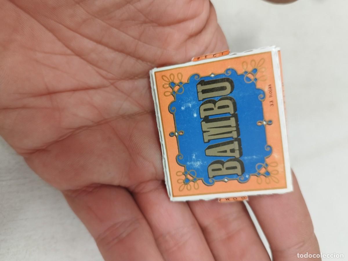Papel de fumar: Antiguo librito de papel de fumar Bambu espa&ntilde;a. - Foto 4