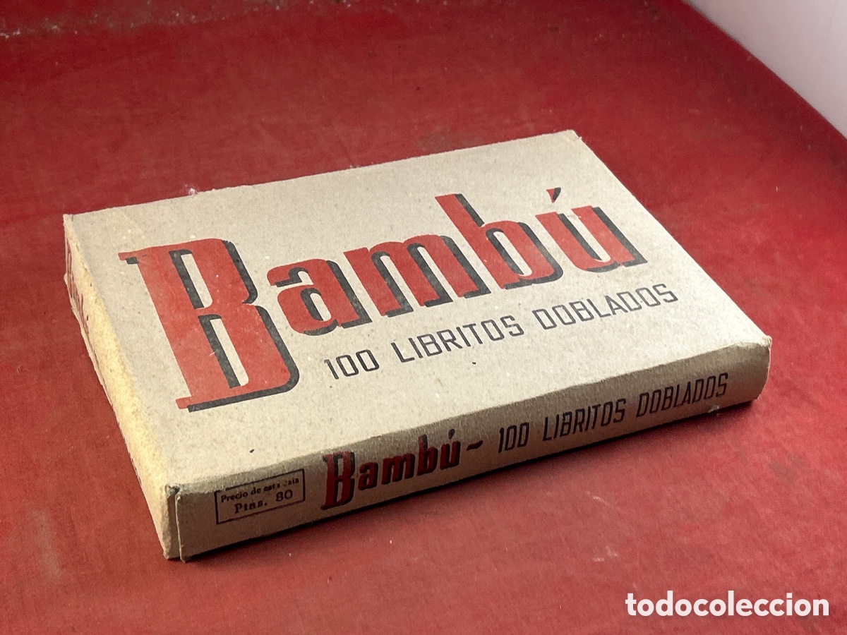 Papel de fumar: CAJA COMPLETA DE LIBRITOS DE PAPEL DE FUMAR BAMB&Uacute; - Foto 1