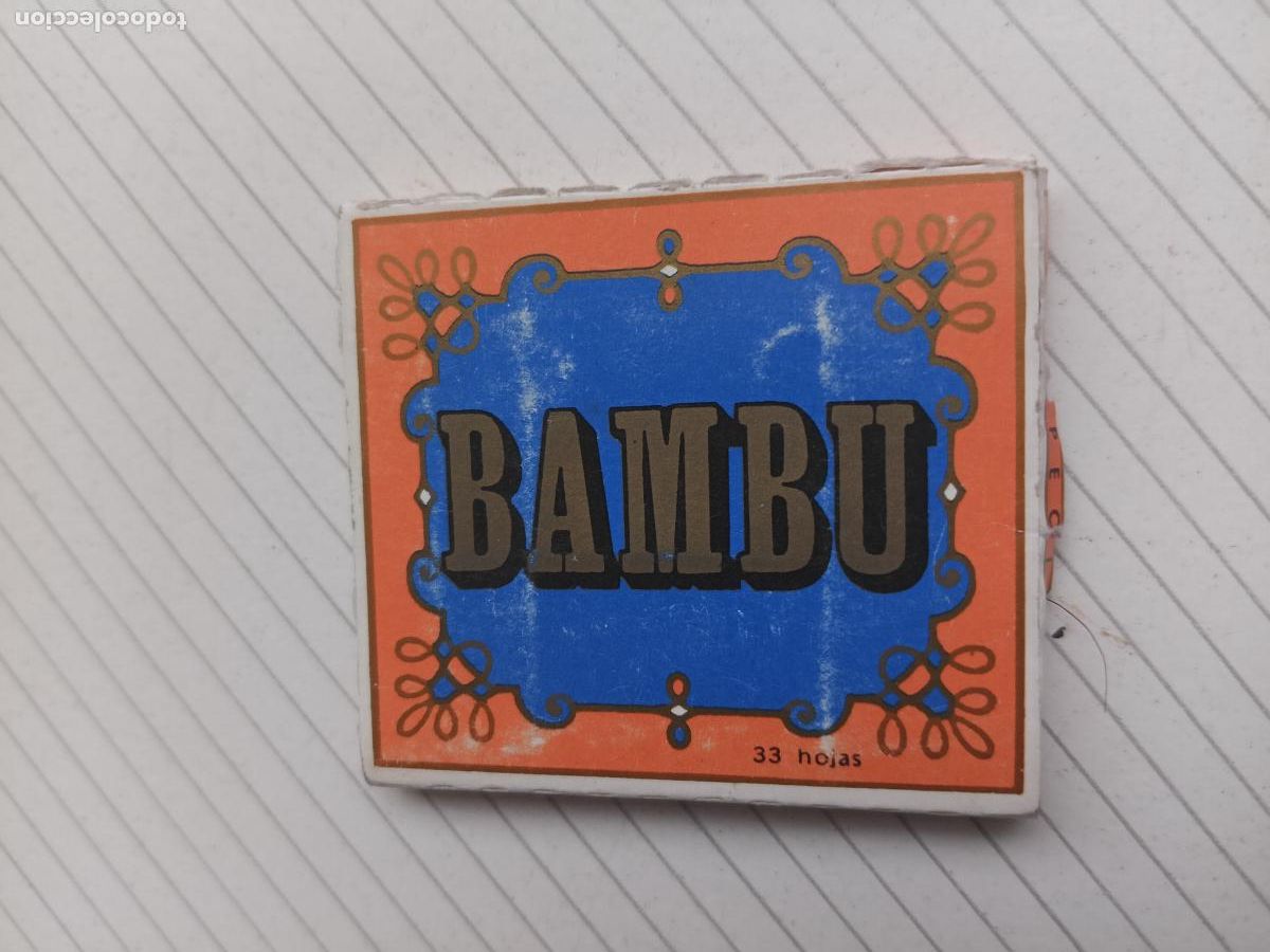 Papel de fumar: Papel de fumar BAMBU - Foto 1