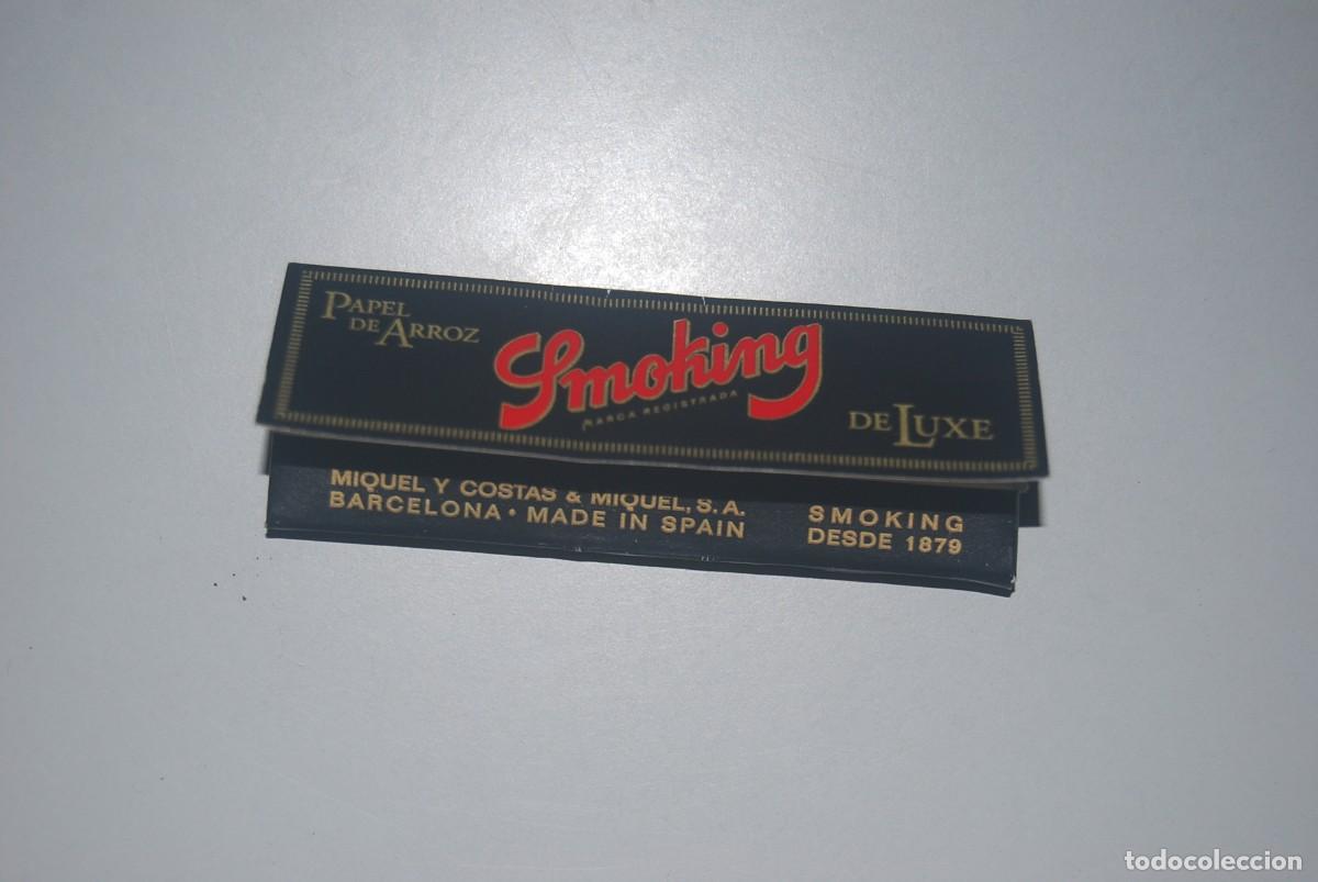 Cigarette paper: ANTIGUO LIBRILLO DE PAPEL DE FUMAR SMOKING DE LUXE
