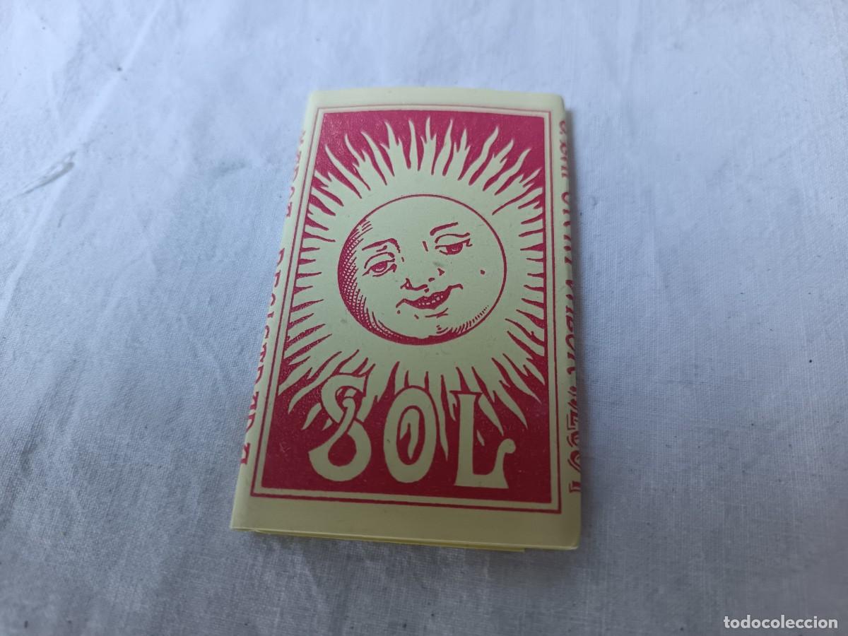 Papel de fumar: Librito de papel de fumar, SOL, clase fuerte, lleno