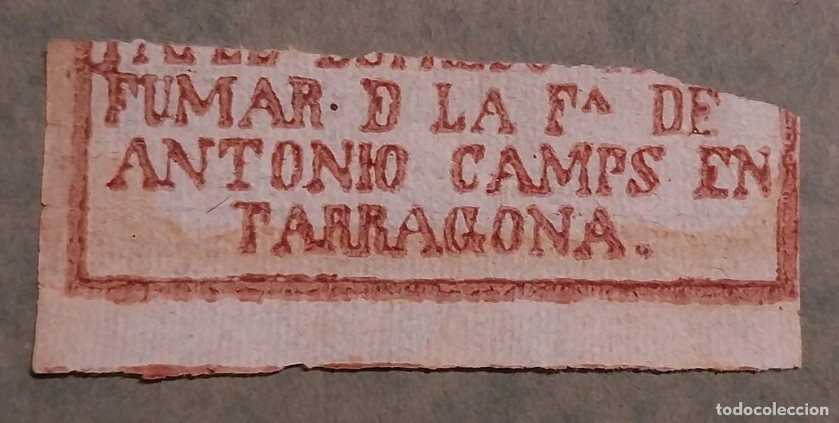 Papel de fumar: Papel de fumar de la f&aacute;brica de Antonio Camps. La Riba - Tarragona.