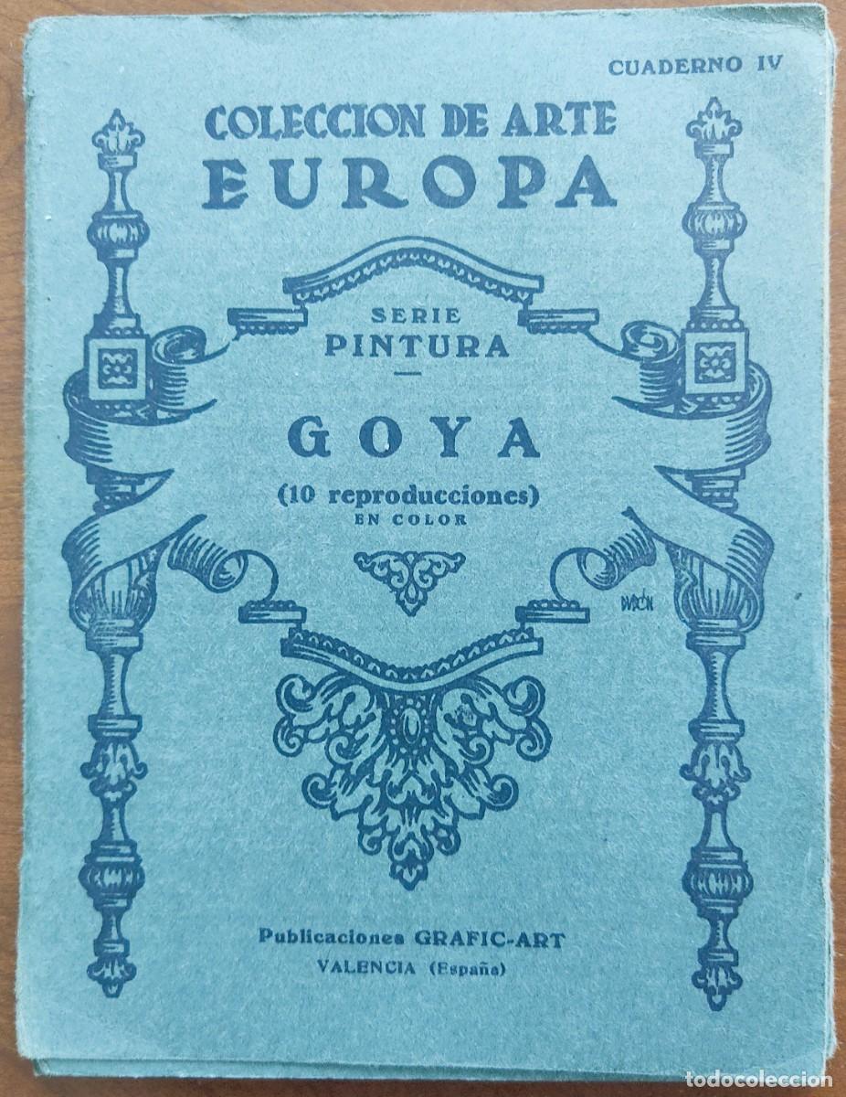 Papel de fumar: COLECCI&Oacute;N DE ARTE EUROPA, SERIE PINTURA CUADERNO IV - GOYA - PROMOCI&Oacute;N PAPEL DE FUMAR MI PAPEL