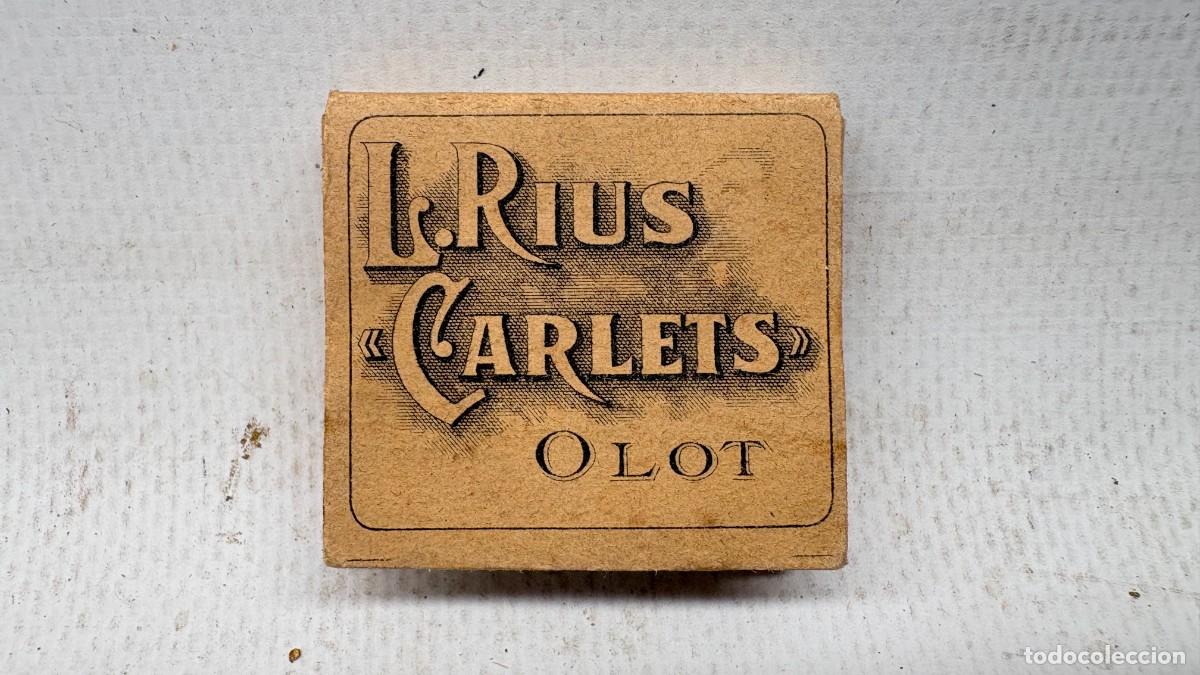 Papier &agrave; rouler: PAPEL CARLETS OLOT PUBLICIDAD ANTIGUA IMPRENTA CATALU&Ntilde;A