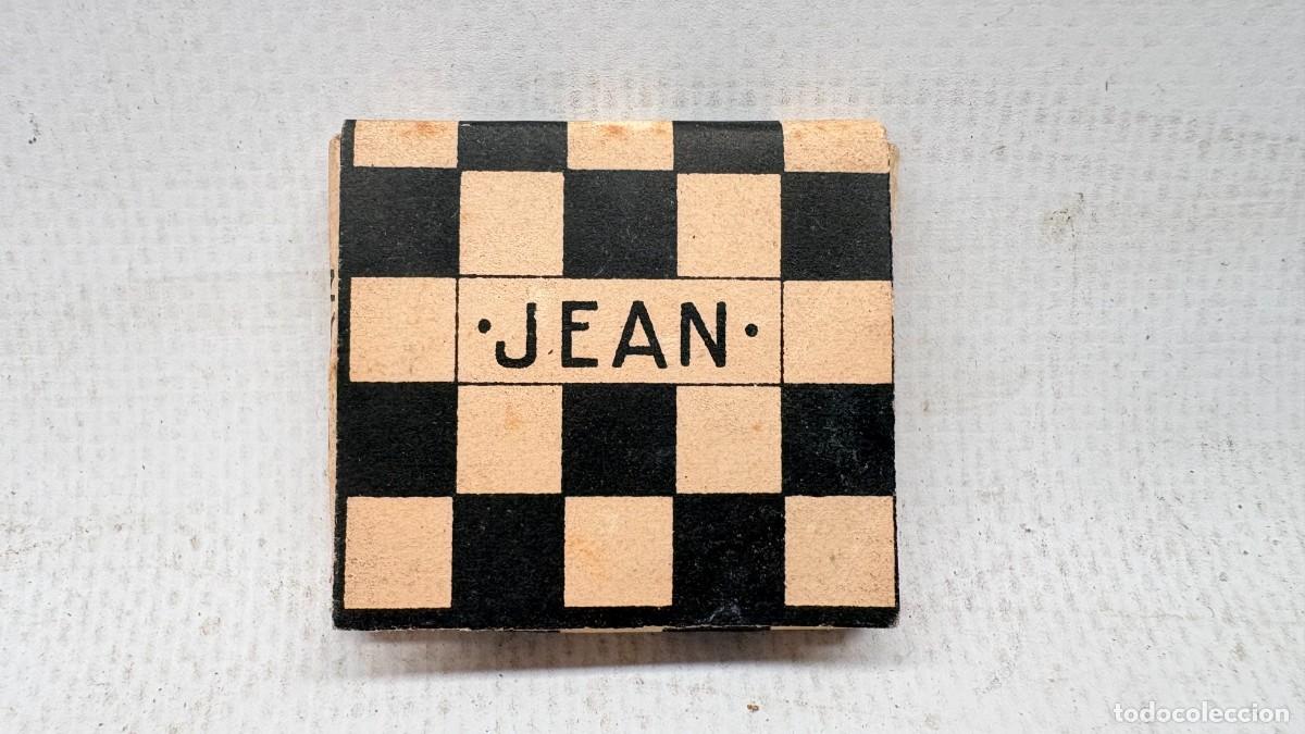 Papier &agrave; rouler: LIBRITO PAPEL DE FUMAR JEAN P. ROGER BARCELONA JUEGO DAMAS PUBLICIDAD 1929