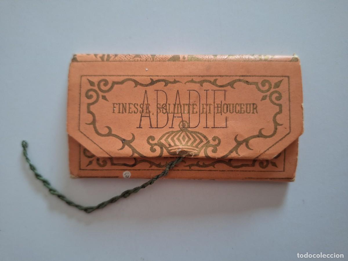 Papel de fumar: ANTIGUO LIBRITO PAPEL DE FUMAR ABADIE PARIS FRANCIA RV