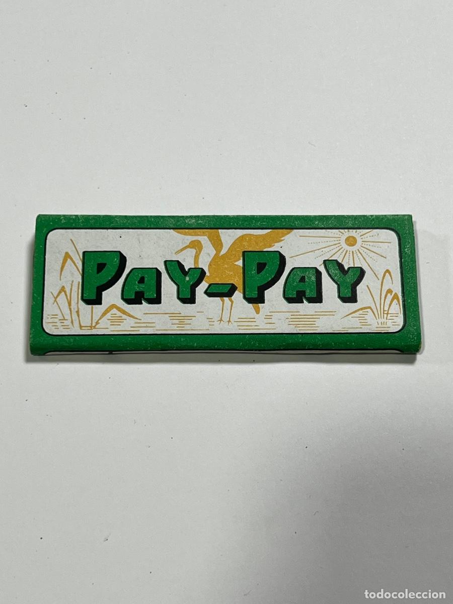 Papel de fumar: PAPEL DE FUMAR. PAY-PAY. FABRICANTE PASCUAL IVARRA. ALCOY