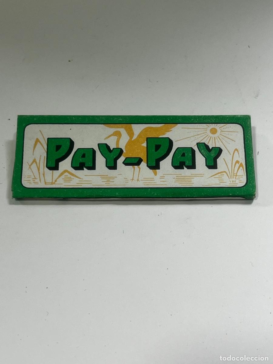 Papel de fumar: PAPEL DE FUMAR. PAY-PAY. FABRICANTE PASCUAL IVARRA. ALCOY.