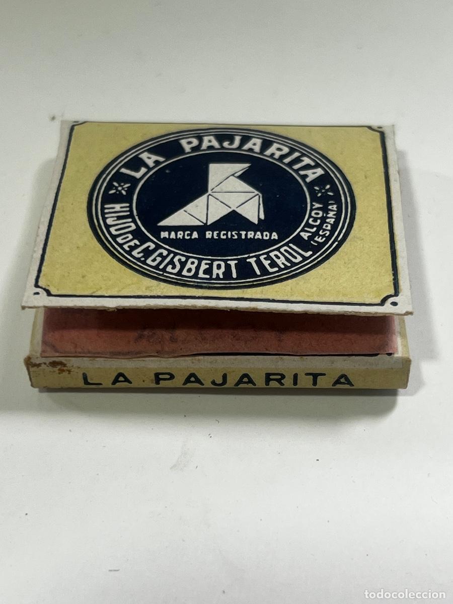 Papel de fumar: PAPEL DE FUMAR. LA PAJARITA. HIJO DE C. GISBERT TEROL. ALCOY.