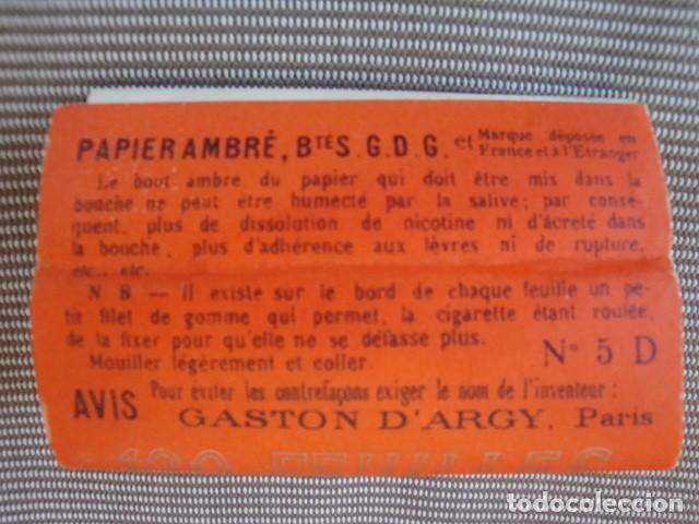 Papel de fumar: PAPIER AMBRE COMPLETO - Foto 3