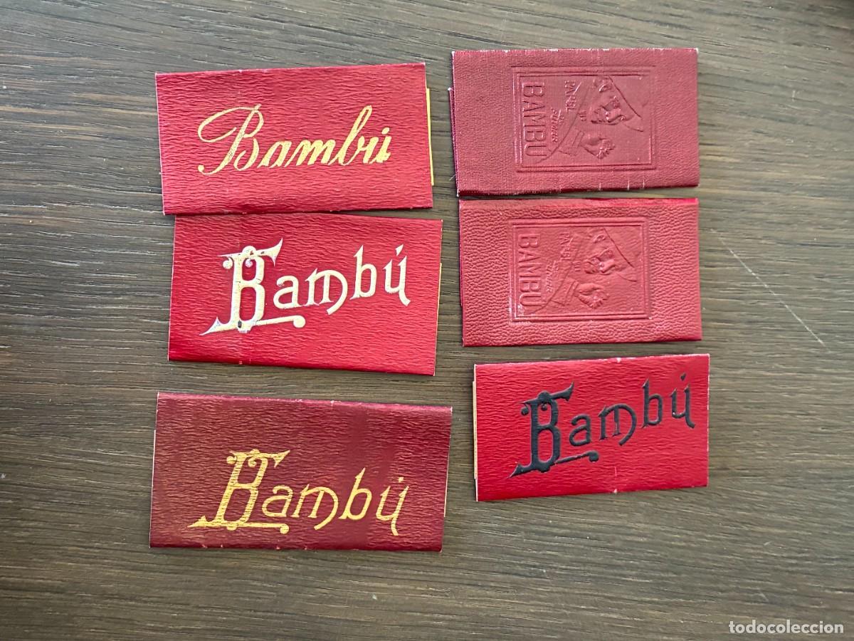 Papel de fumar: Fundas porta librillos marca BAMB&Uacute;