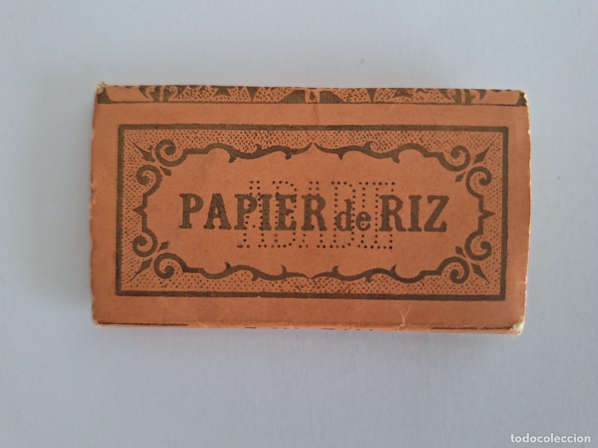 Papel de fumar: ANTIGUO LIBRO PAPEL DE FUMAR ABADIE PAPIER DE RIZ RV