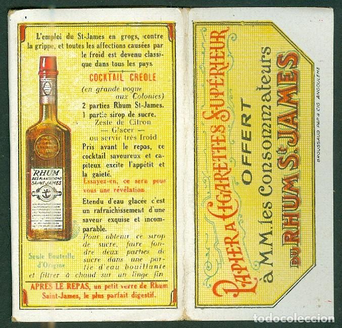 Papel de fumar: Papel de fumar Rhum St. James