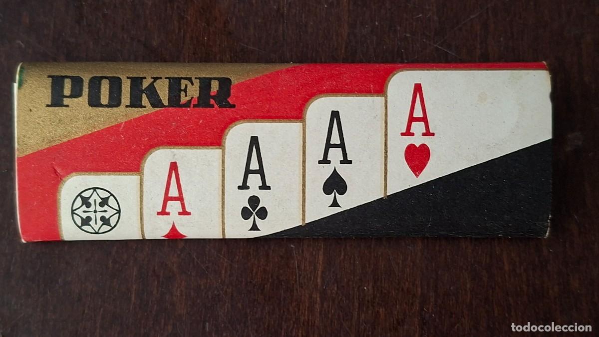 Papel de fumar: Papel de Fumar Poker &Uacute;nico full