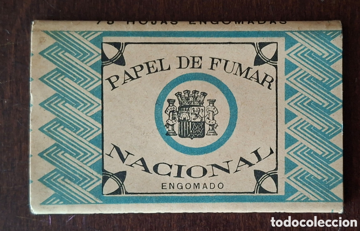 Papel de fumar: Papel de Fumar Nacional compa&ntilde;ia Arrendataria 75 hojas